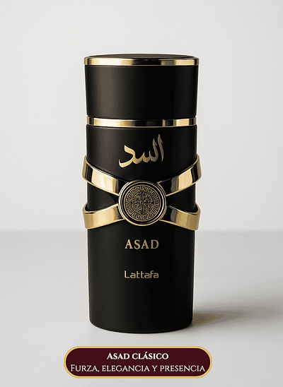 1. Frasco de perfume preto e dourado com design sofisticado da Susushop.